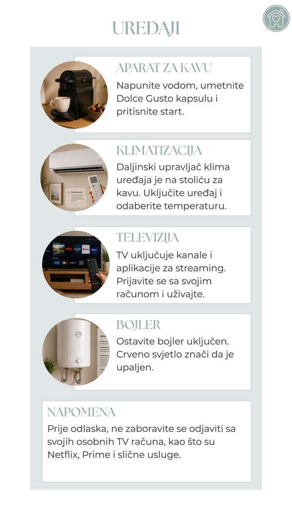 Upute za uređaje
